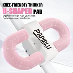 Papiblu Abdominal Trainers – Adjustable Ab Trainer Machine Foldable Abdominal
