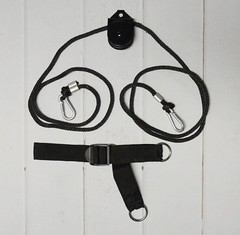 Total Gym Pilates Leg Pulley Rope Attachment Fits 1800 Club + Other Models