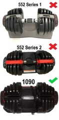 Bowflex 1090 Only Dumbbell SelectTech Replacement Weight Dial Disc Handle Part