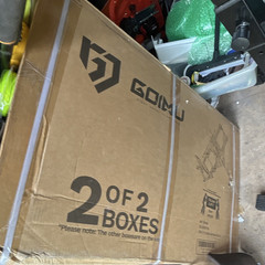 GOMIU black leg press hack squat combo new in box never opened no price negotiat