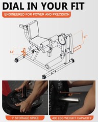 Leg Extension and Curl Machine Lower Body Special Leg Machine for Thigh Home Gym