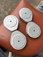 2 Sets Bowflex Ultimate 2 Floating Dual Pulley Assembly Replacement Part Parts