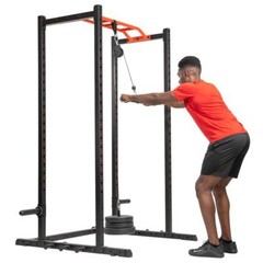 Lat Pull Down Attachment Power Rack Exercise Equipment Strength Training Gym New