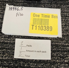 ( QTY 2 ) 12.5 Pound Each BackPack Plate Vinyl Machine Weight Black