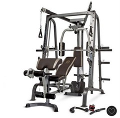 Marcy Home Gym Cage with Pulley System Strength Training Equipment