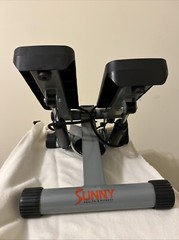 Sunny Health & Fitness. Mini Stepper w/Resistance Bands. Non Slip Pedals