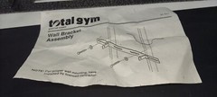 Total Gym Versatile Workout Strength Training Fitness Machine Wall Mounts