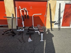Parabody home gym With 7’bar And 160lbs Of Weight