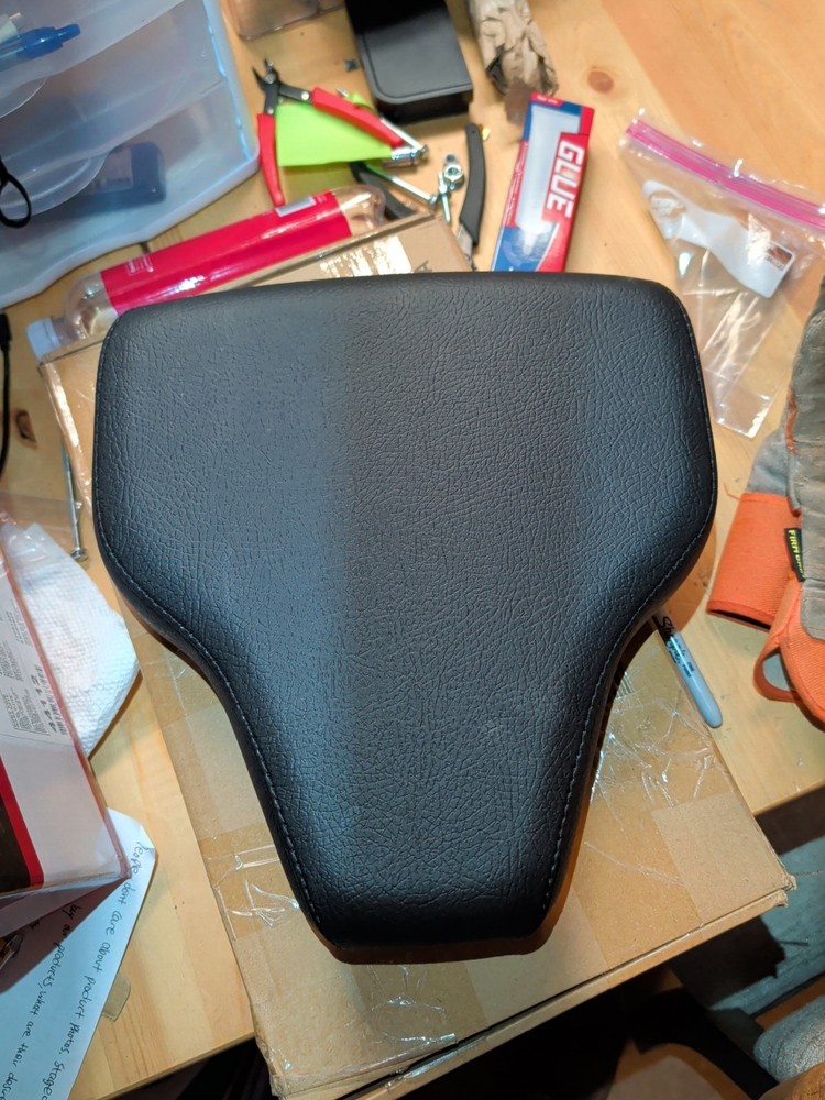Pad, Saddle, Black, LifeFitness 7351901