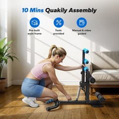 Deep Squat Machine for Women Adjustable Glutes Core Leg Home Gym