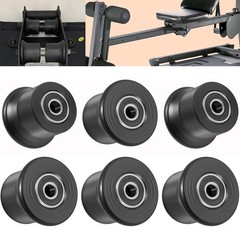 For Bowflex Rolling Seat Trolley Wheels Fit Blaze Classic, Motivator 2, PR1000