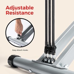 Exclusive Smart Row-N-Ride Foldable Rower For Glute Leg Squat Training
