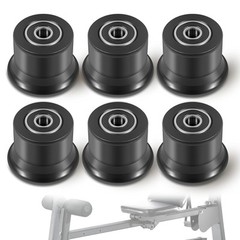 for Bowflex Home Gym Blaze, Classic, Elite Sliding Seat Bracket Roller 6-Pack