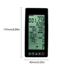 Fitness Speedometer Heart Rate Tracking Device for Homes Gym Exercise Machines