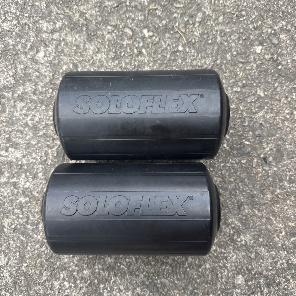 Set (2) SOLOFLEX Foam Roller Pads Arm Leg Extension Cover Replacement OEM