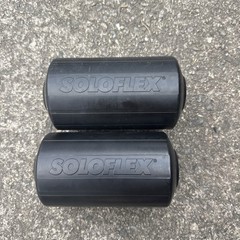 Set (2) SOLOFLEX Foam Roller Pads Arm Leg Extension Cover Replacement OEM