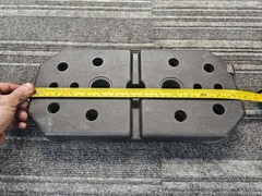 (QTY 4) Vinyl Rectangle Weight Plate 10 LBS EACH 14.5″ L x 7″ Stackable, Black