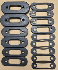 Soloflex Weight Straps Weight Resistance Bands 410 lb – 15 Pieces Total OEM