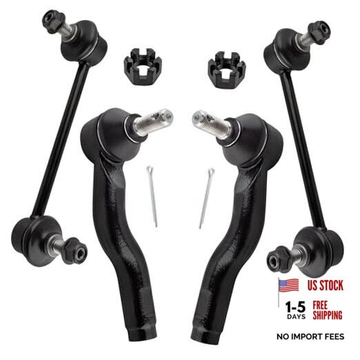 4pcs Front Sway Bar Links Outer Tie Rods Suspension for Mazda 6 2003 2004 2005