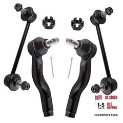 4pcs Front Sway Bar Links Outer Tie Rods Suspension for Mazda 6 2003 2004 2005
