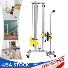 Low Row Cable Fitness Exercise Body Workout Strength Training Bar Machine