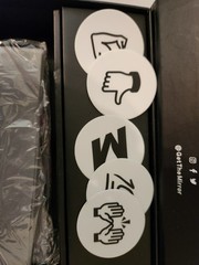 NIB Mirror Starter Pack: Resistance Bands, Stickers, Heart Rate Monitor Exercise