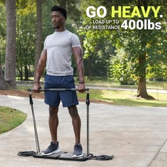 EVO Gym – Portable Home Strength Training Elite – 320 Pounds, Multicolor