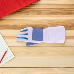 Fencing Non- Gloves Nonskid Sports Competition Equipment Epee Right Hand
