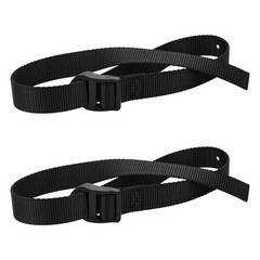 ArrogantF Rowing Machine Foot Straps Compatible with Concept 2 Rower Black