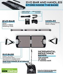 EVO Gym – Portable Home Gym Strength Training Equipment, at Home Gym | All in…