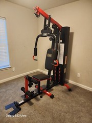 Fitvids FVLX-750 Home Gym System Workout Station with 375lbs of Resistance