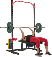 Complete Strength Training Set: Durable Power Rack, Pull-Up Bar & Safety Arms