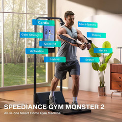 Smart Home Gym, Multi-Functional Gym Machine for Full Body Strength Training, Al