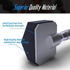 5 LB Hex Dumbbells Set – Non-Slip Grip for Enhanced Workout Experience