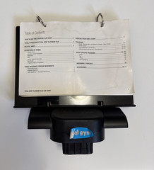 Total Gym Platinum Plus Flip Chart Cosmetic Damage