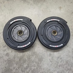 Set Of 2 20lb Bowflex Revolution Spiraflex Plates Weights 40 Pounds Total