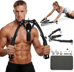 Twister Arm Trainer, 3-in-1 Adjustable Hydraulic Power Chest Workout Equipmen…