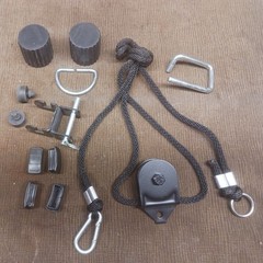 Total Gym Ultra Parts & Accessories Pulley, rope, end caps, bumpers, d- ring,