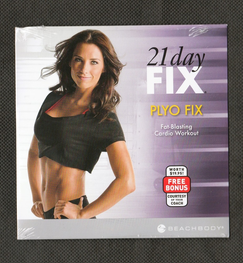 21 Day Fix Plyo Fix Fat Blasting Workout Beachbody Bonus 30 Minute CD Sealed