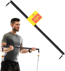 Apollo Mini Fitness Board Resistance Bar – 43.7” for Effective Workouts