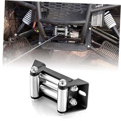 (124 MM) 4-Way Winch Roller Fairlead Bolt Centers fit 2000-3500 LBs 4 7/8″