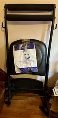 Chair Gym Adjustable Home Gym Compact Exercise System w/Twister Seat + Manual