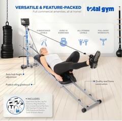 Total Gym APEX Versatile Indoor Full Strength Body Workout Home Gym