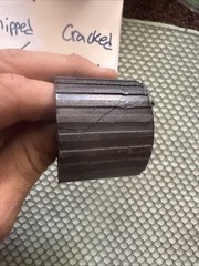 DAMAGED Total Gym Elite Rubber End Caps Black (2 Have Screws To Secure Them)