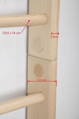 Children’s gym equipment, sports equipment, shoulder strap, gym Kombi 1 – 220cm