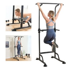 Pull Up Power Tower DipStation, Multifunctional DipSupport for Power and…