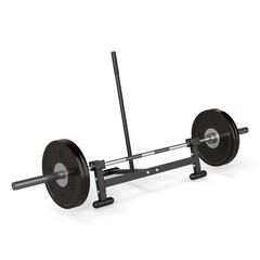 Heavy Duty Barbell Weight Changer – Iron Weight Lifting Stand, 1984 lbs Capac…
