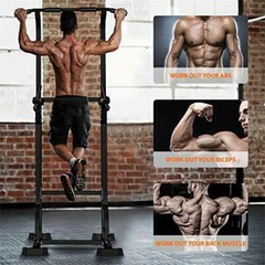 Sportsroyals Power Tower Dip Station Pull Up Bar for Home Gym Strength Training