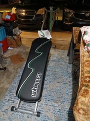 Total Gym Supreme Adjustable Multipress Home Gym Handles Black Green