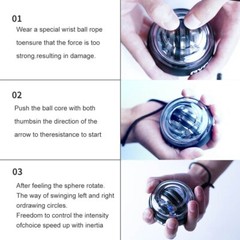 LED Autostart Powerball: The Ultimate Wrist and Arm Strength Trainer